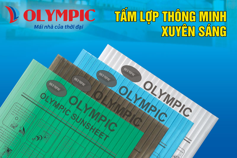 Tấm Lợp Thông Minh Olympic Sunsheet